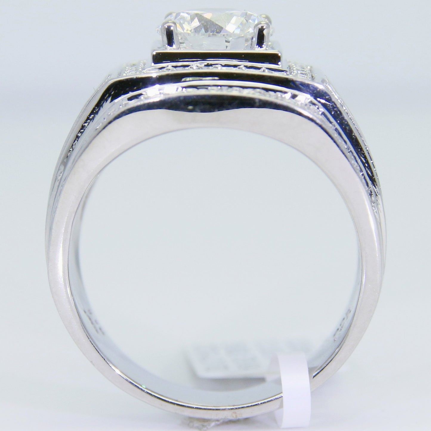 培育鑽石 2克拉 鑽石男戒 DM00720