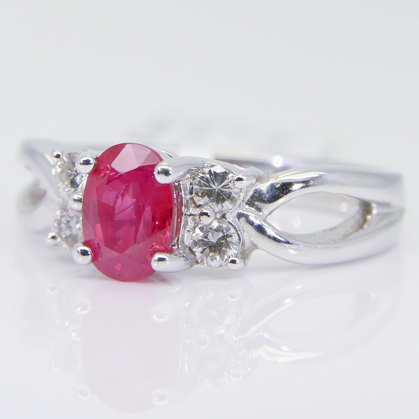 紅寶石女戒 緬甸 1克拉 RG00034