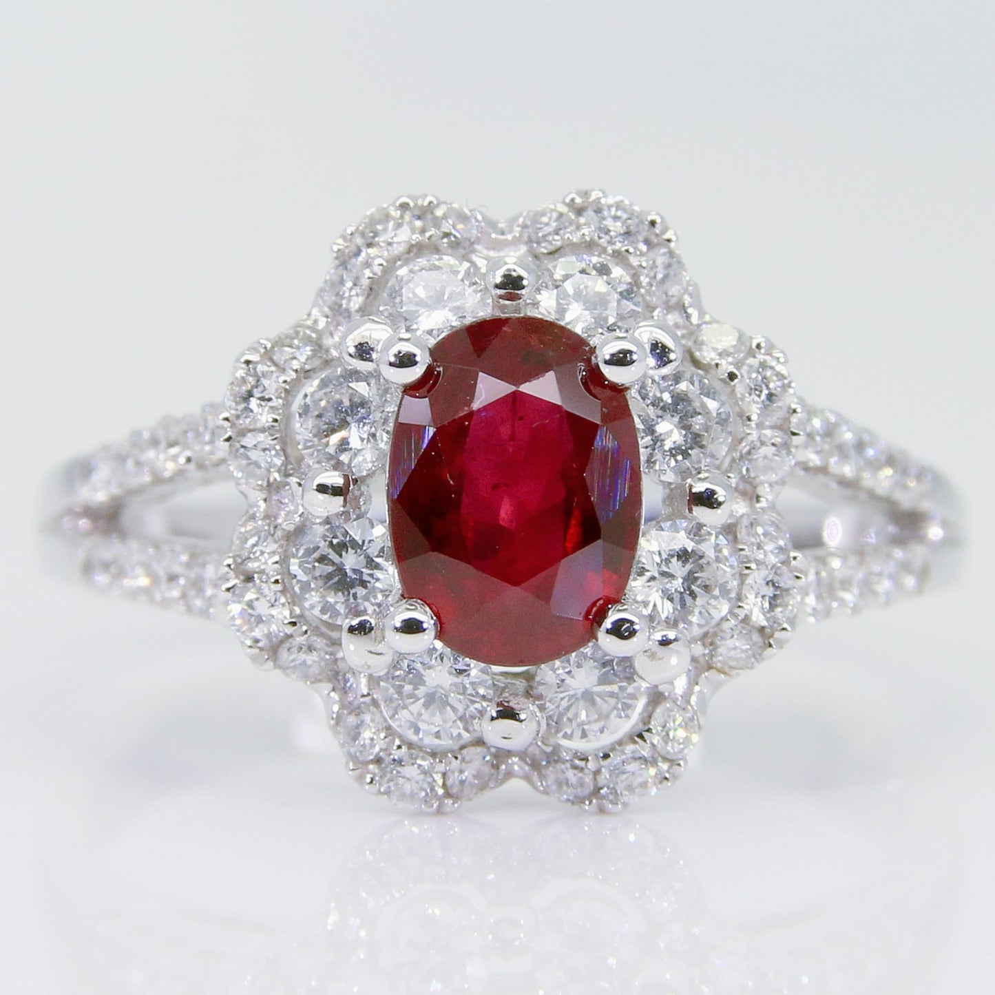 紅寶石女戒 1克拉 RG00163