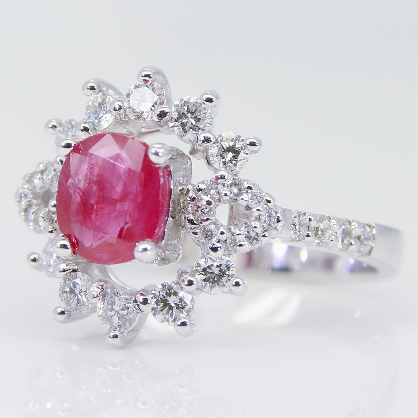 紅寶石女戒 緬甸 1克拉 RG00052