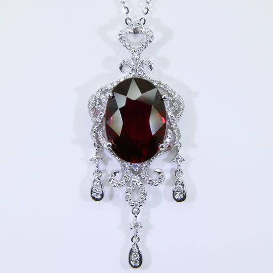 碧璽墜子 紅 無燒 10克拉 KD00013