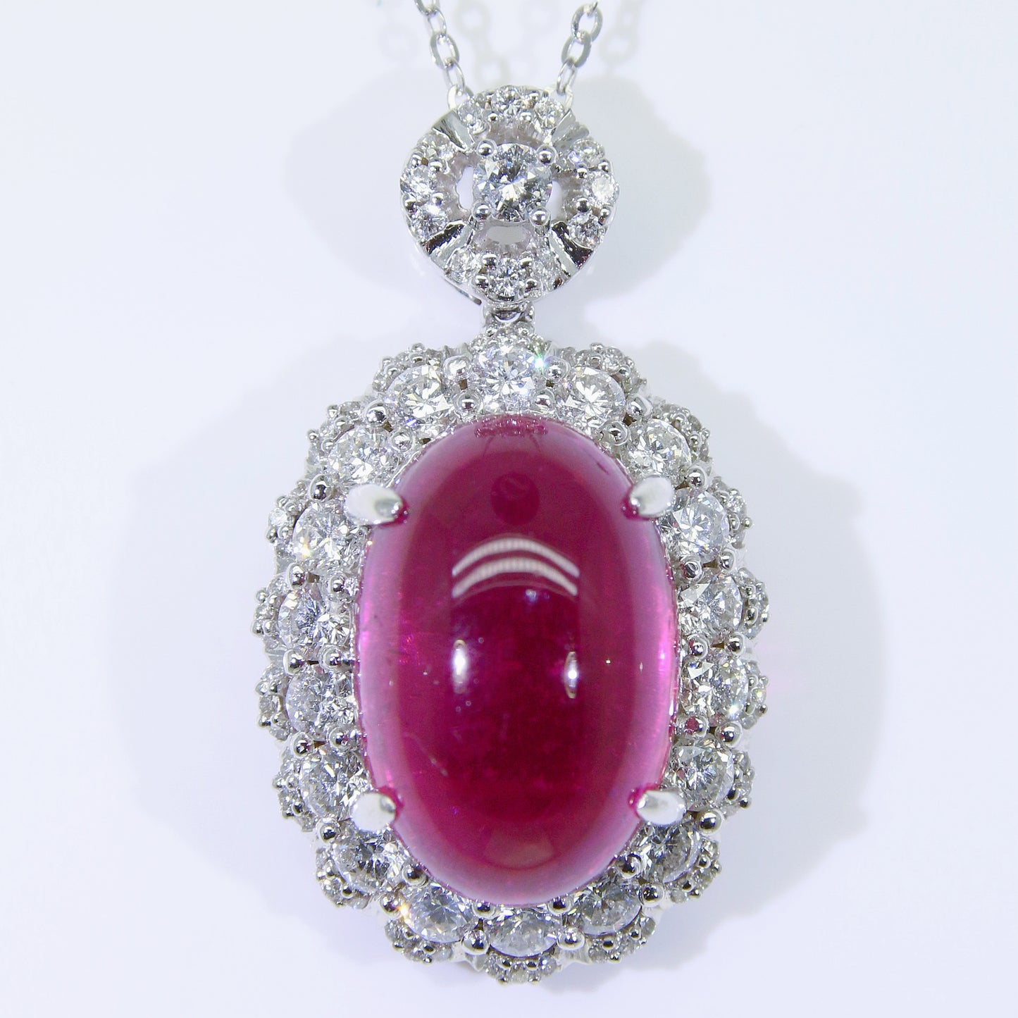 碧璽墜子 紅 17克拉 KD00039