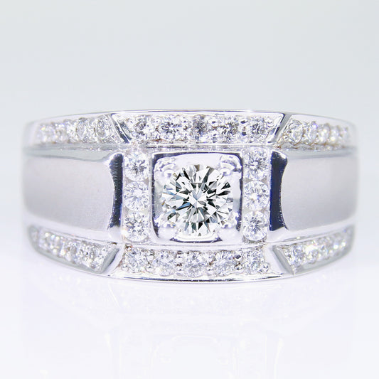 鑽石男戒 30分-50分 空台 DM00388