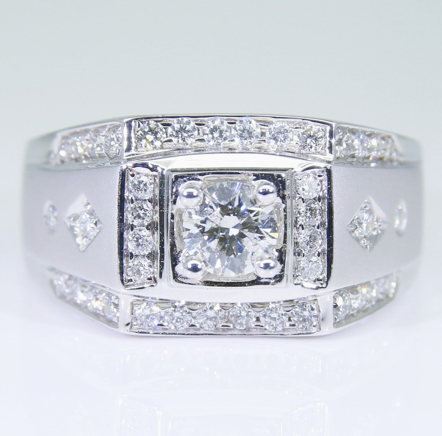 鑽石男戒 30分 DM00673