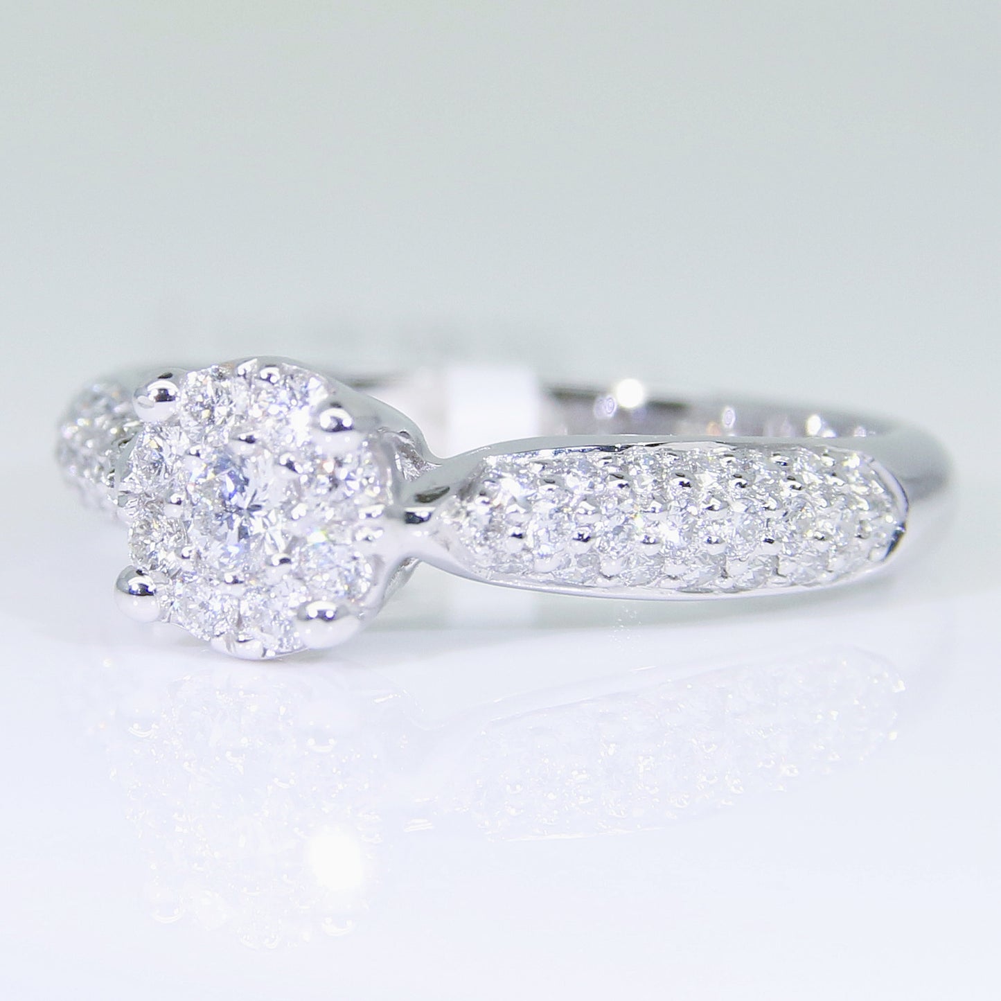 永恆鑽戒 經典四爪鑲 組合鑽 空台 DG01160