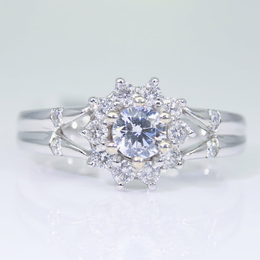 鑽石女戒 空台 DG00500