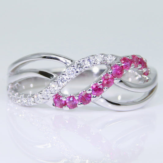 鑽石線戒 設計款 DG01291