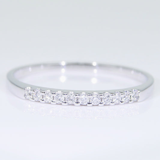 鑽石線戒 單排 DG01380