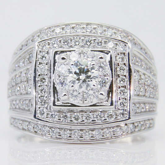 鑽石男戒 GIA30分 組合鑽 空台 DM00691