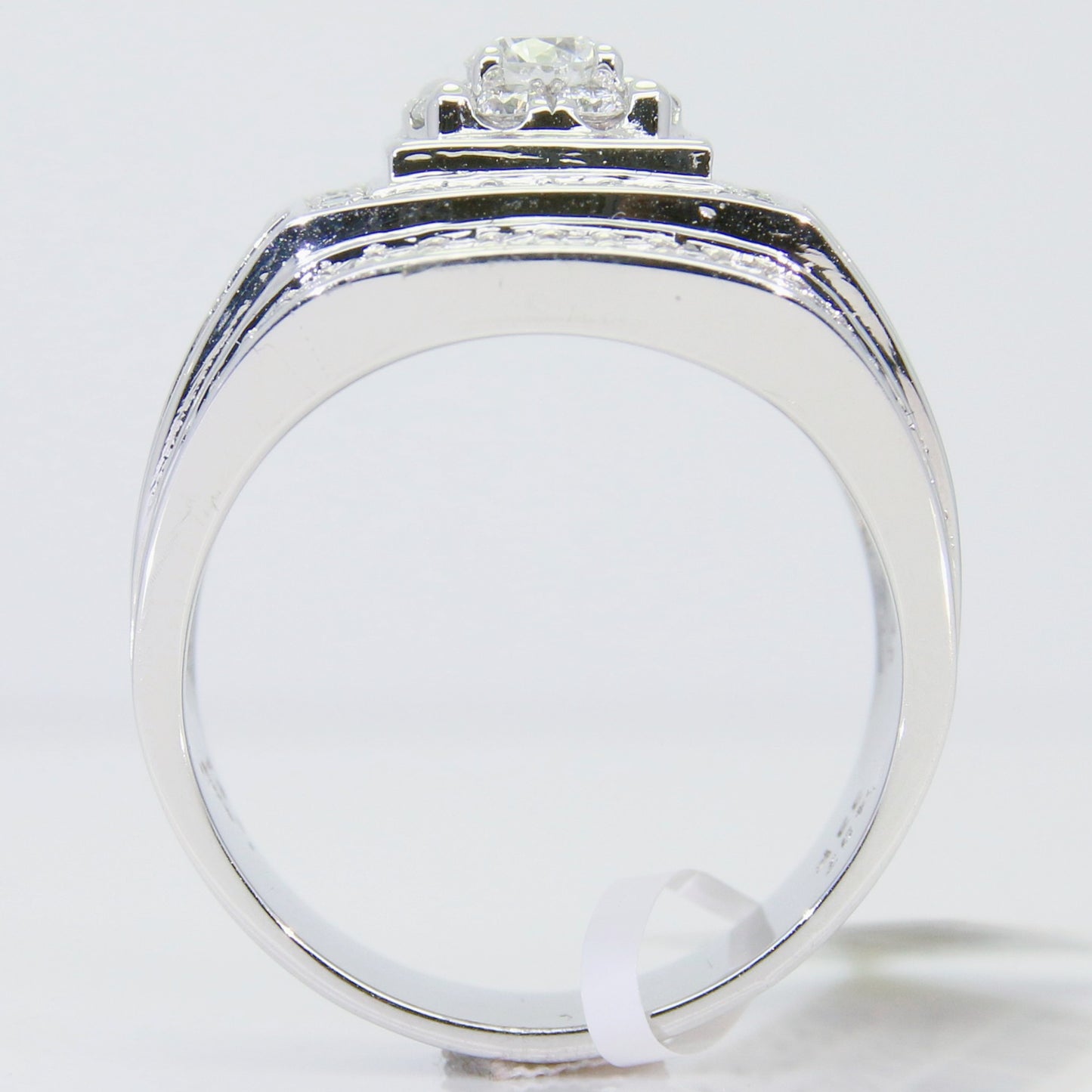 鑽石男戒 GIA30分 組合鑽 空台 DM00691