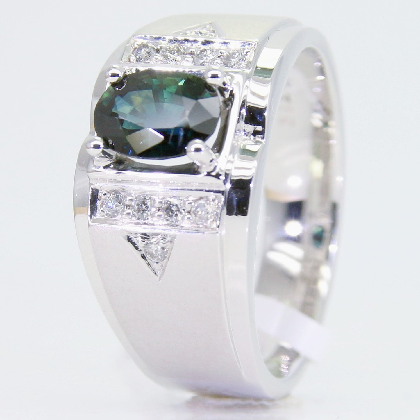 藍寶石男戒 1克拉 SM00684