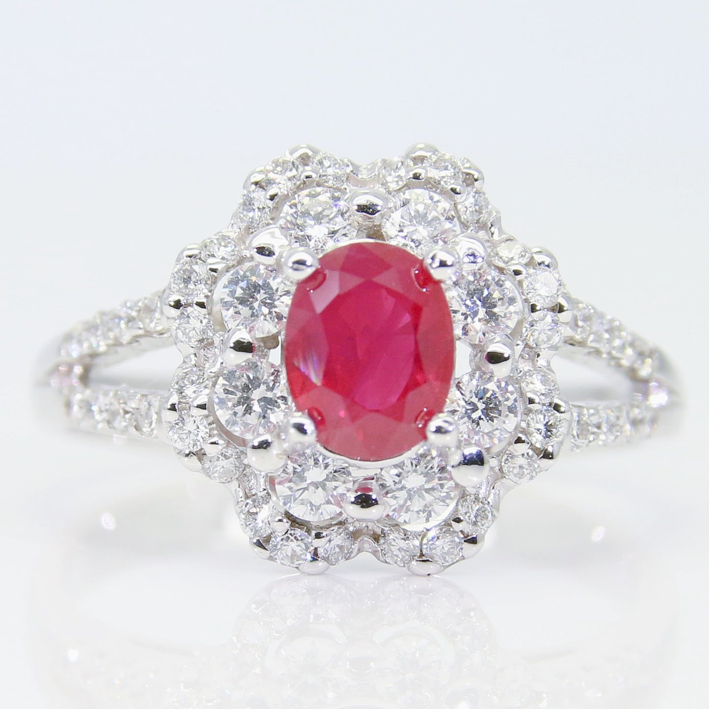 紅寶石女戒 鴿血紅 1克拉 RG00216