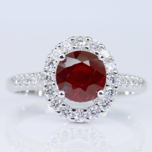 紅寶石女戒 1克拉 RG00240