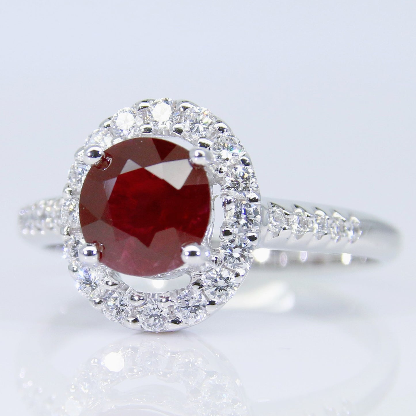 紅寶石女戒 1克拉 RG00240