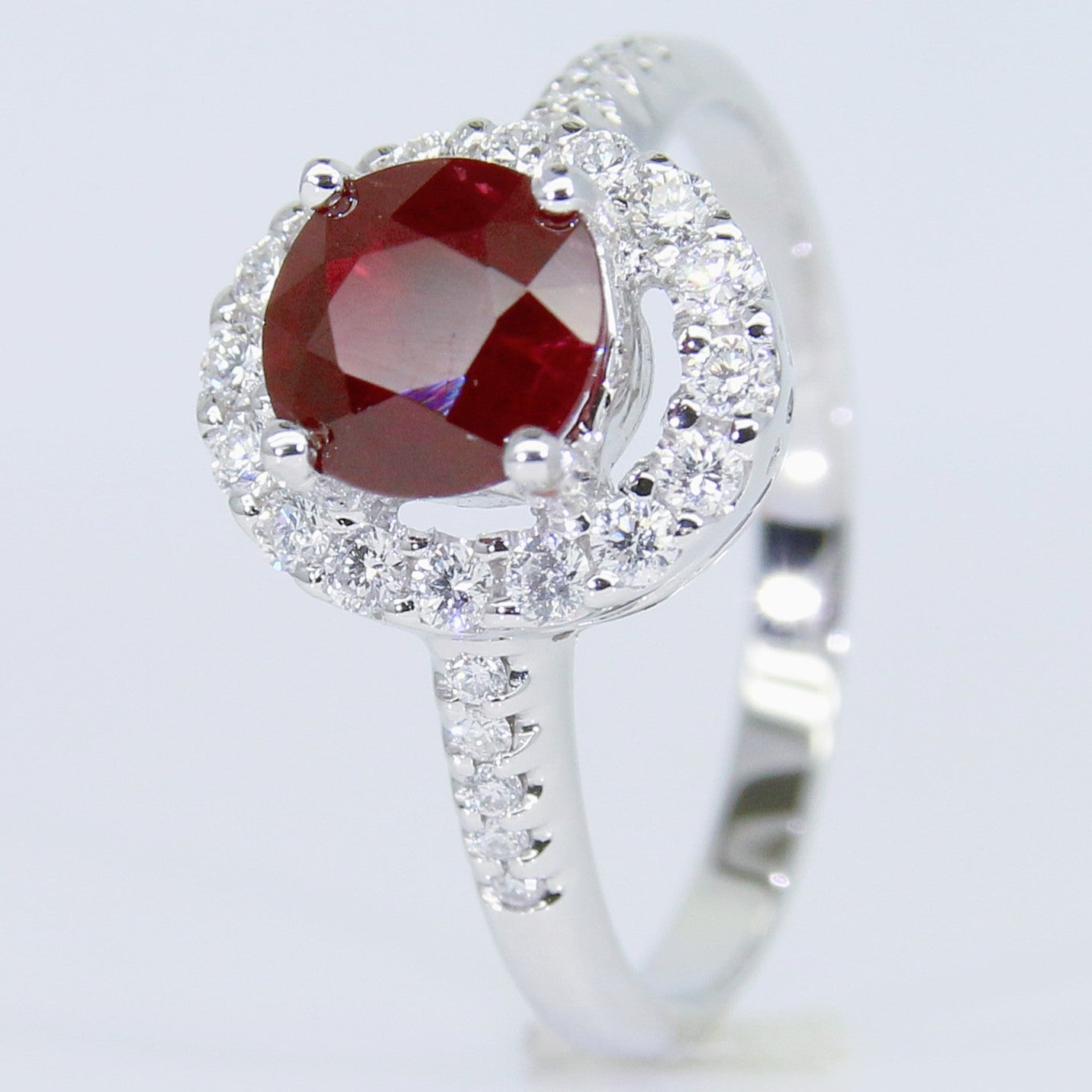 紅寶石女戒 1克拉 RG00240