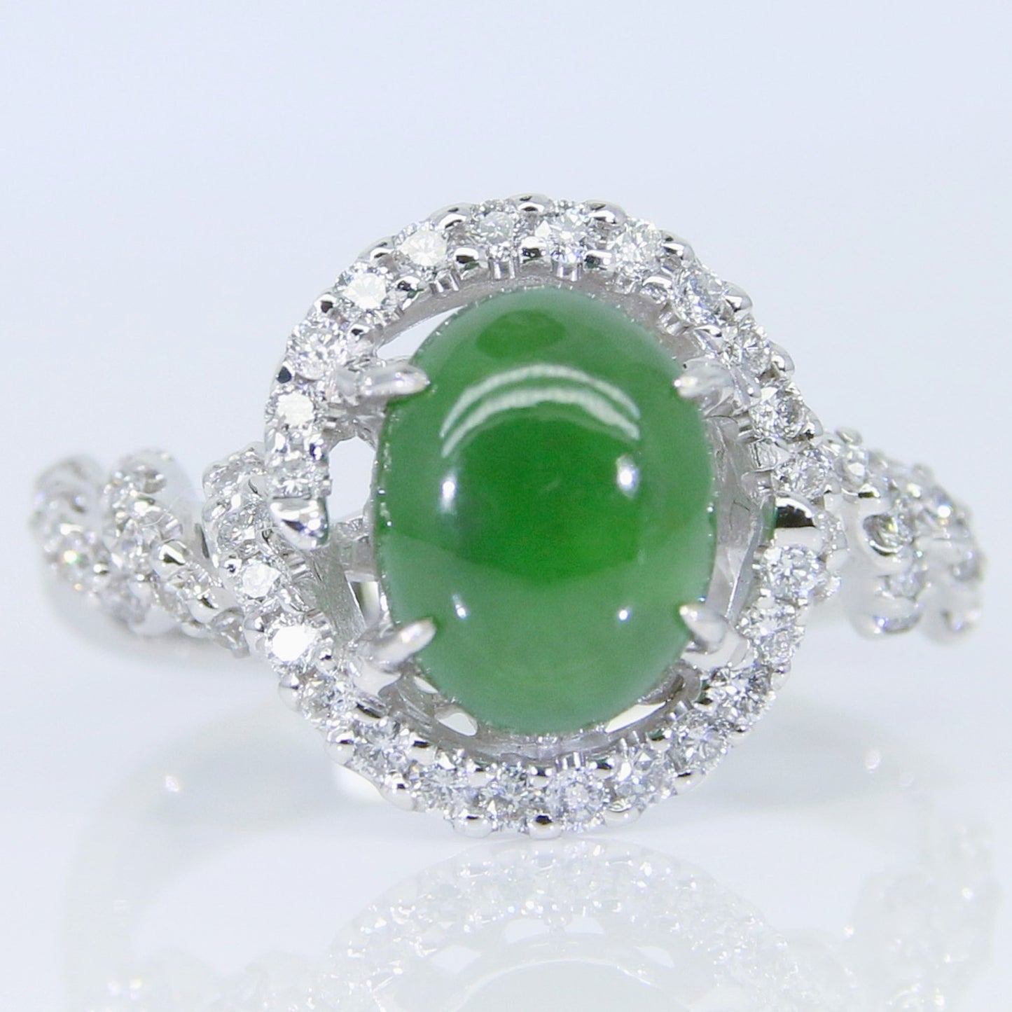 翡翠女戒 1克拉 JG00434