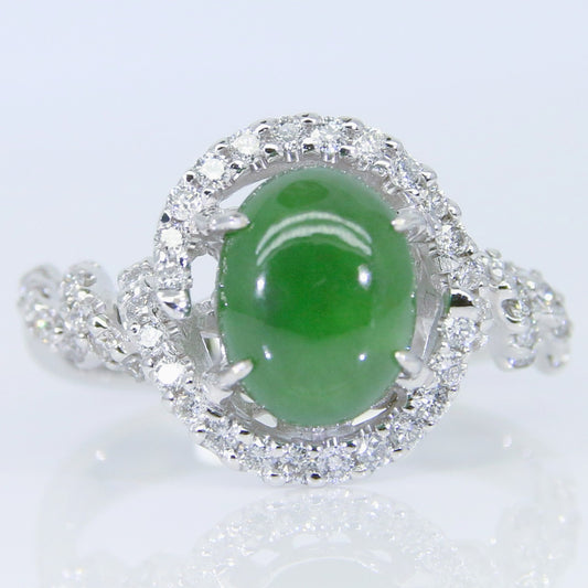 翡翠女戒 1克拉 JG00434