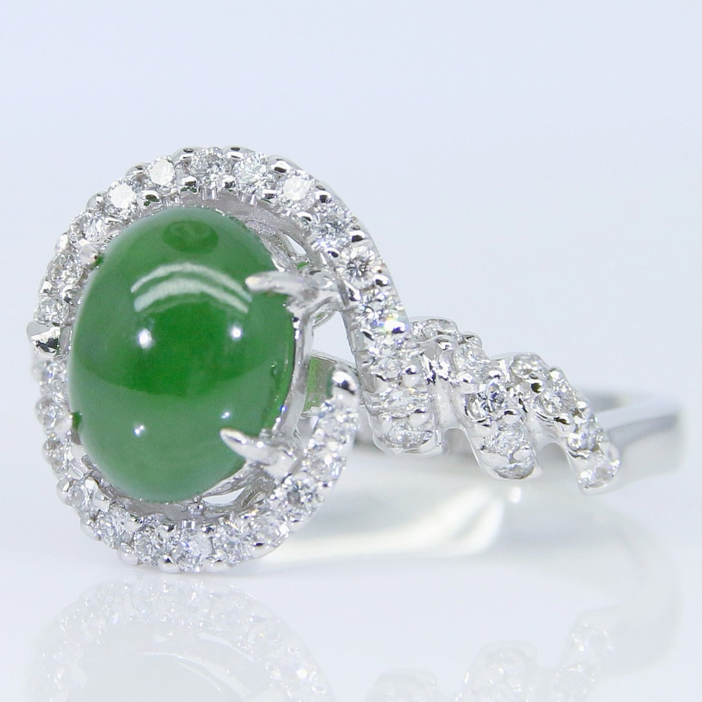 翡翠女戒 1克拉 JG00434