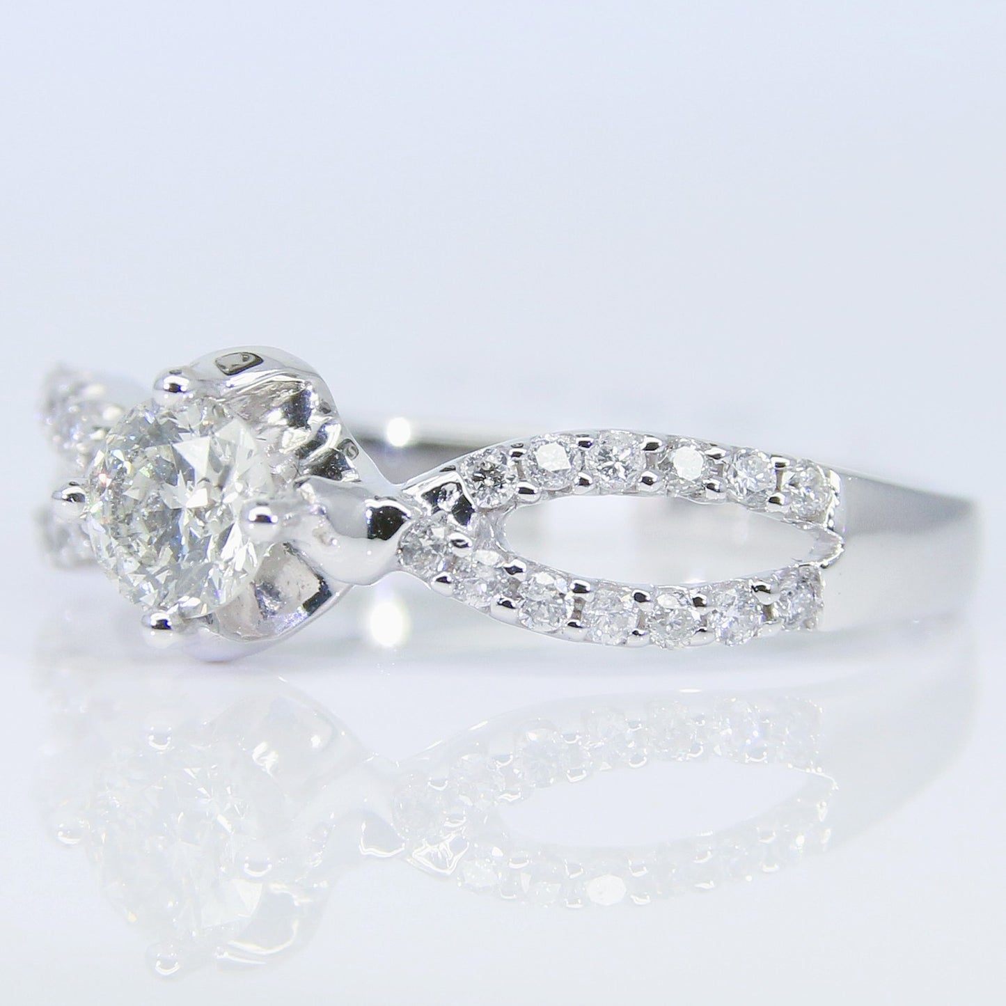 交織鑽戒 20分 DG01132