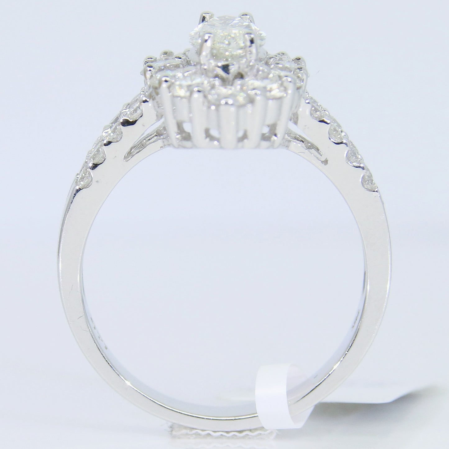 鑽石女戒 馬眼形 70分 DG00615