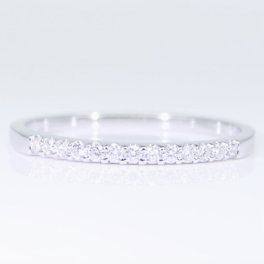 鑽石線戒 單排 DG01636