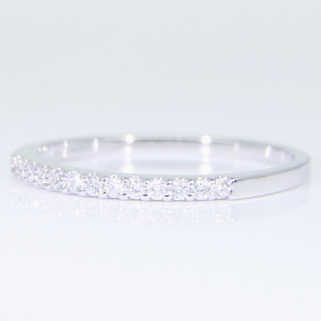 鑽石線戒 單排 DG01636