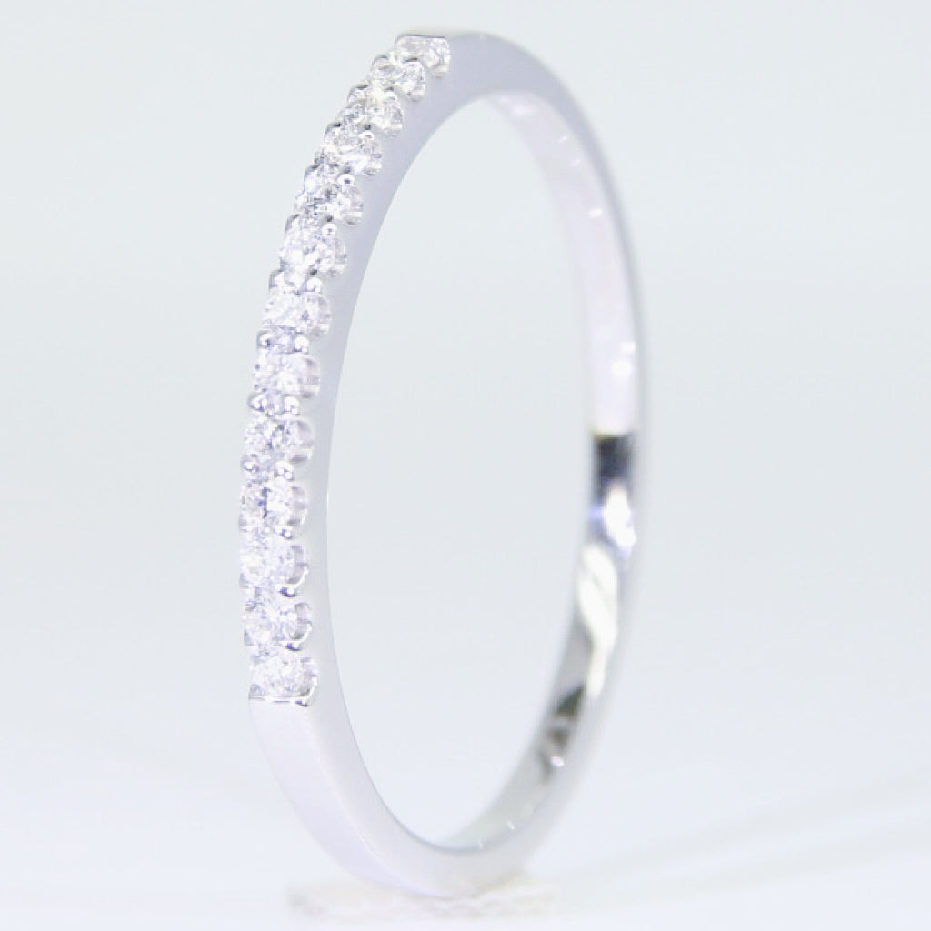 鑽石線戒 單排 DG01636