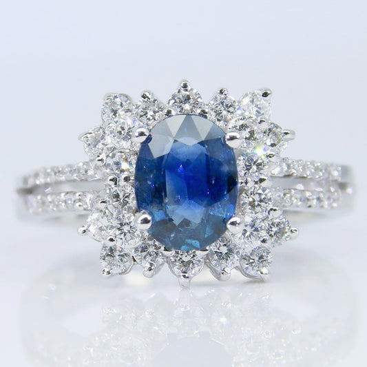 藍寶石女戒 皇家蘭 1克拉 SG00572