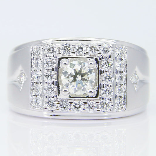 鑽石男戒 50分 DM00738