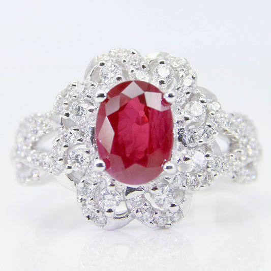 紅寶石女戒 緬甸 2克拉 RG00171