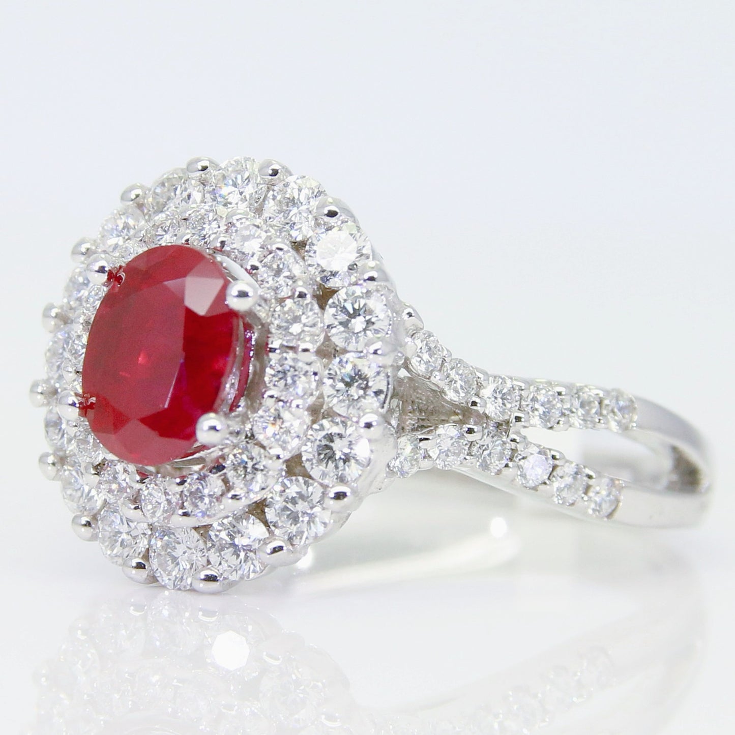 紅寶石女戒 緬甸 1克拉 RG00223