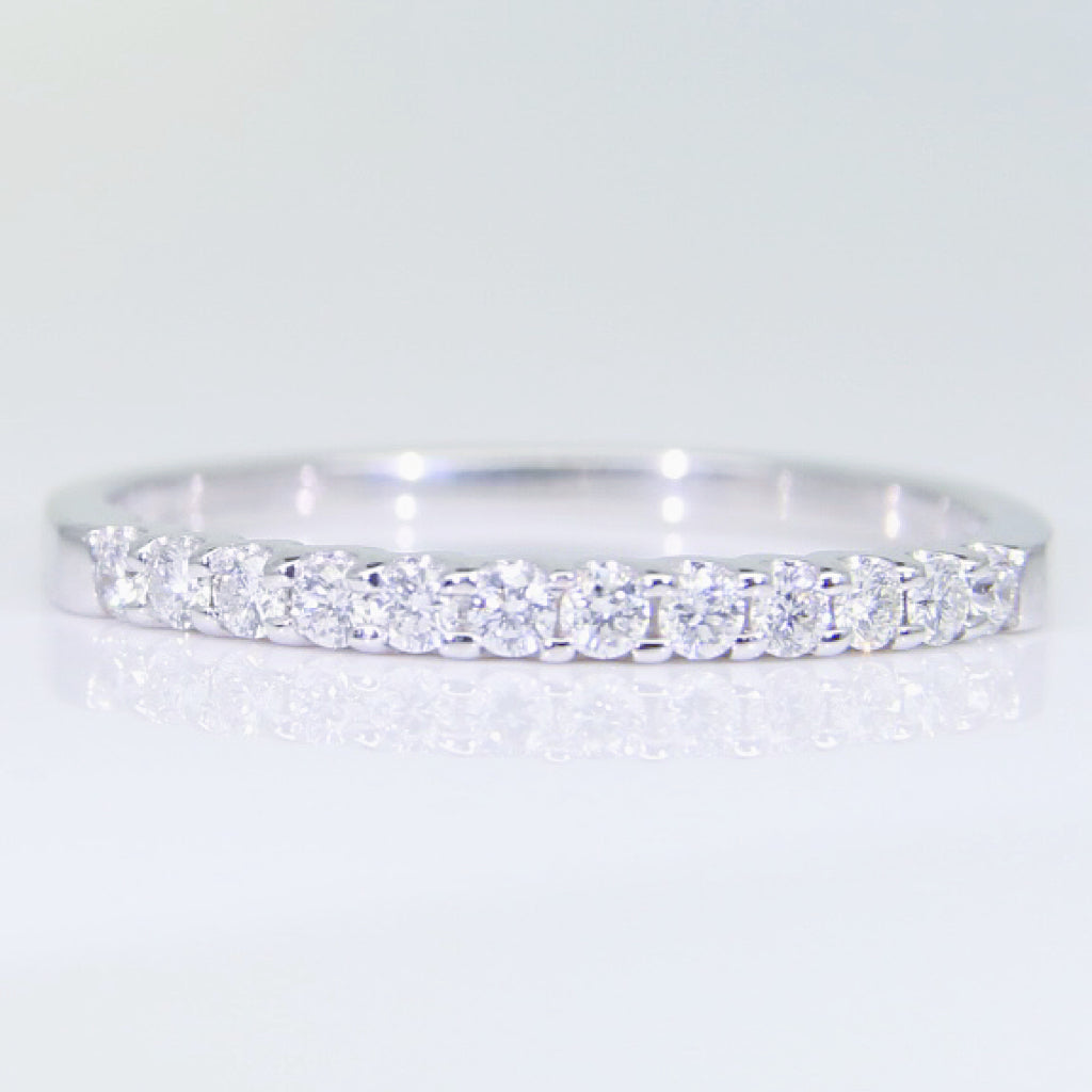 鑽石線戒 單排 DG01631