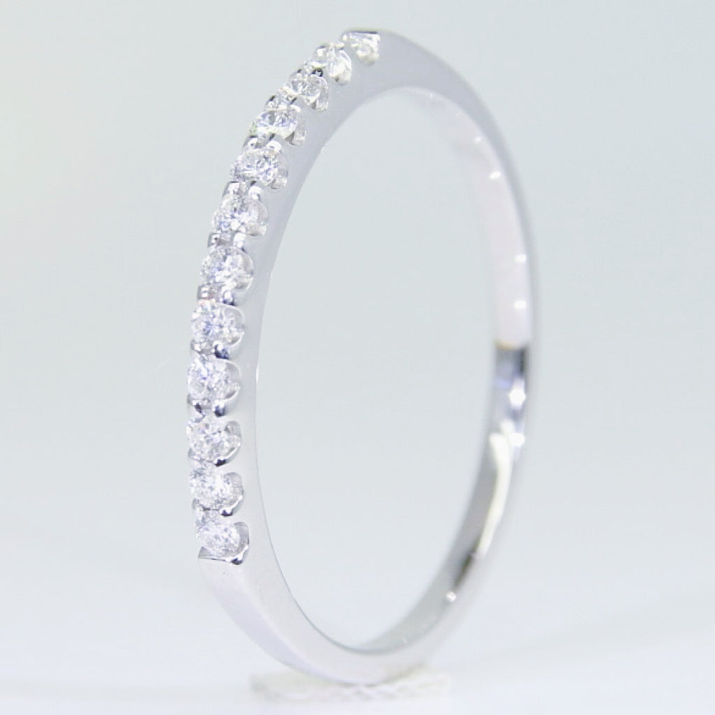 鑽石線戒 單排 DG01610