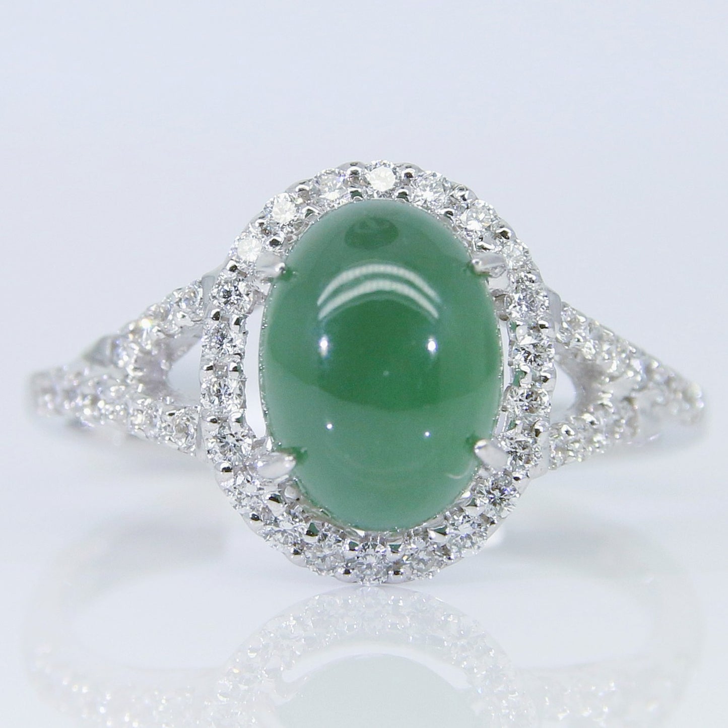 翡翠女戒 2克拉 JG00432