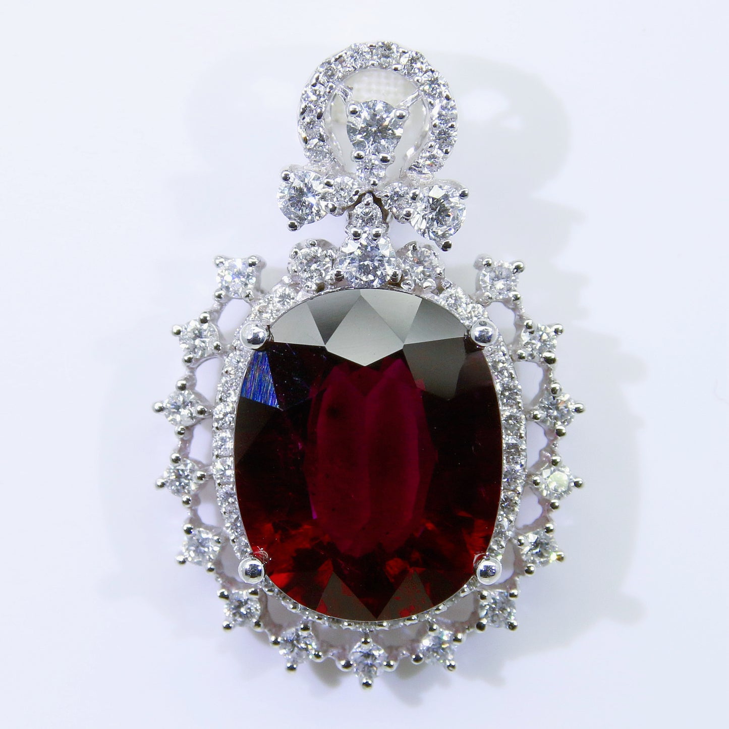 碧璽墜子 紅 8克拉 KD00040