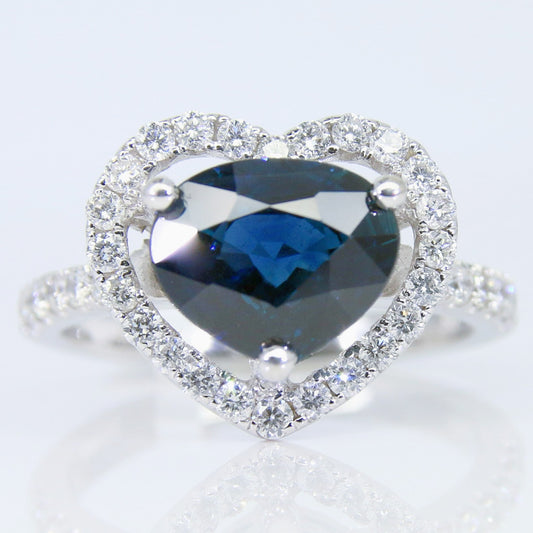 藍寶石女戒 3克拉 SG00419