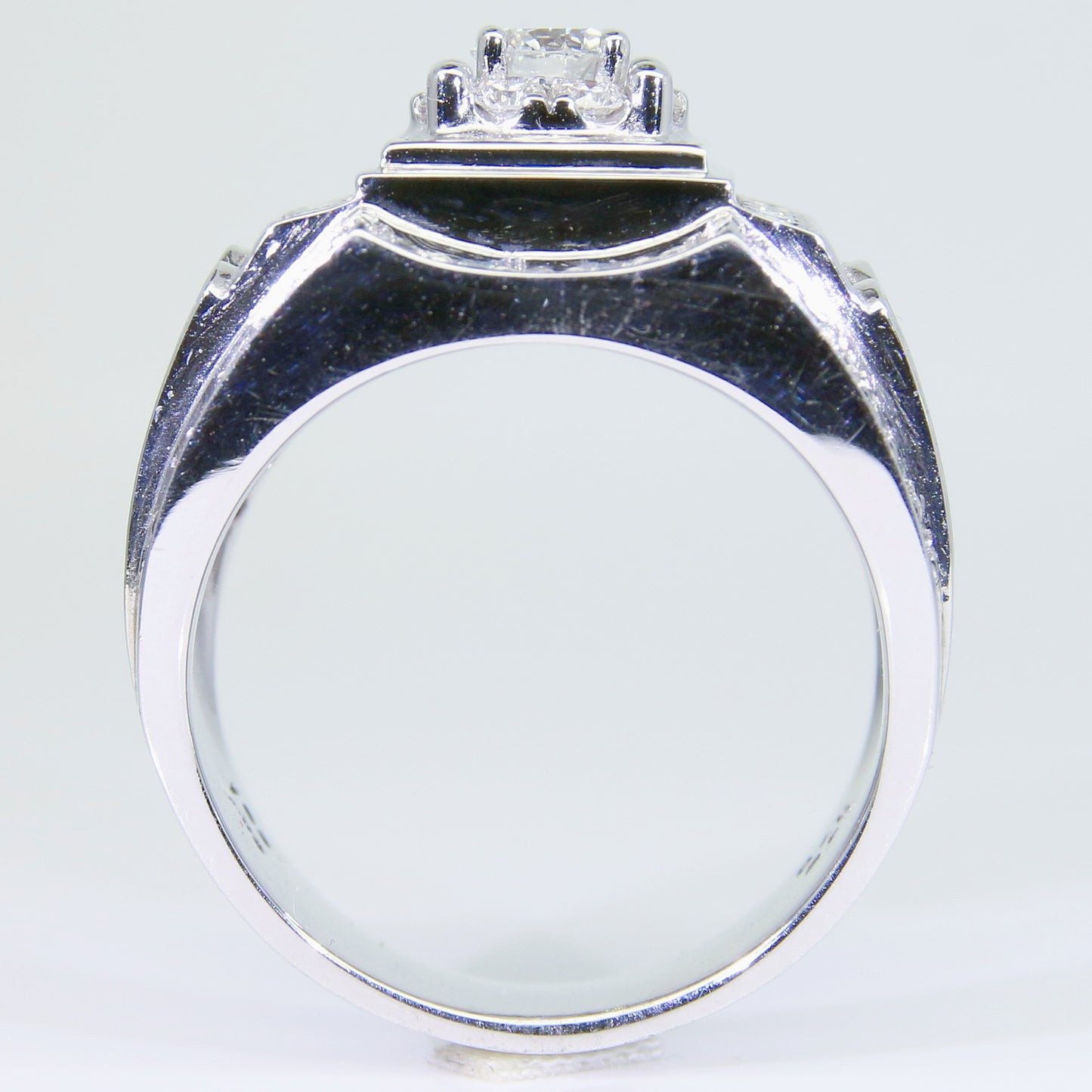 鑽石男戒 1-3克拉 組合鑽 空台 DM00559