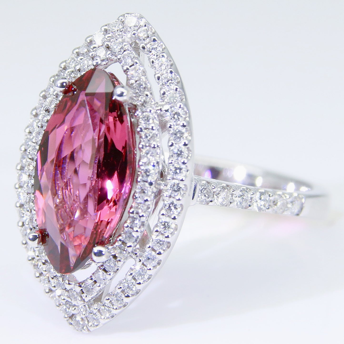 碧璽戒指 橙紅 2克拉 KG00053