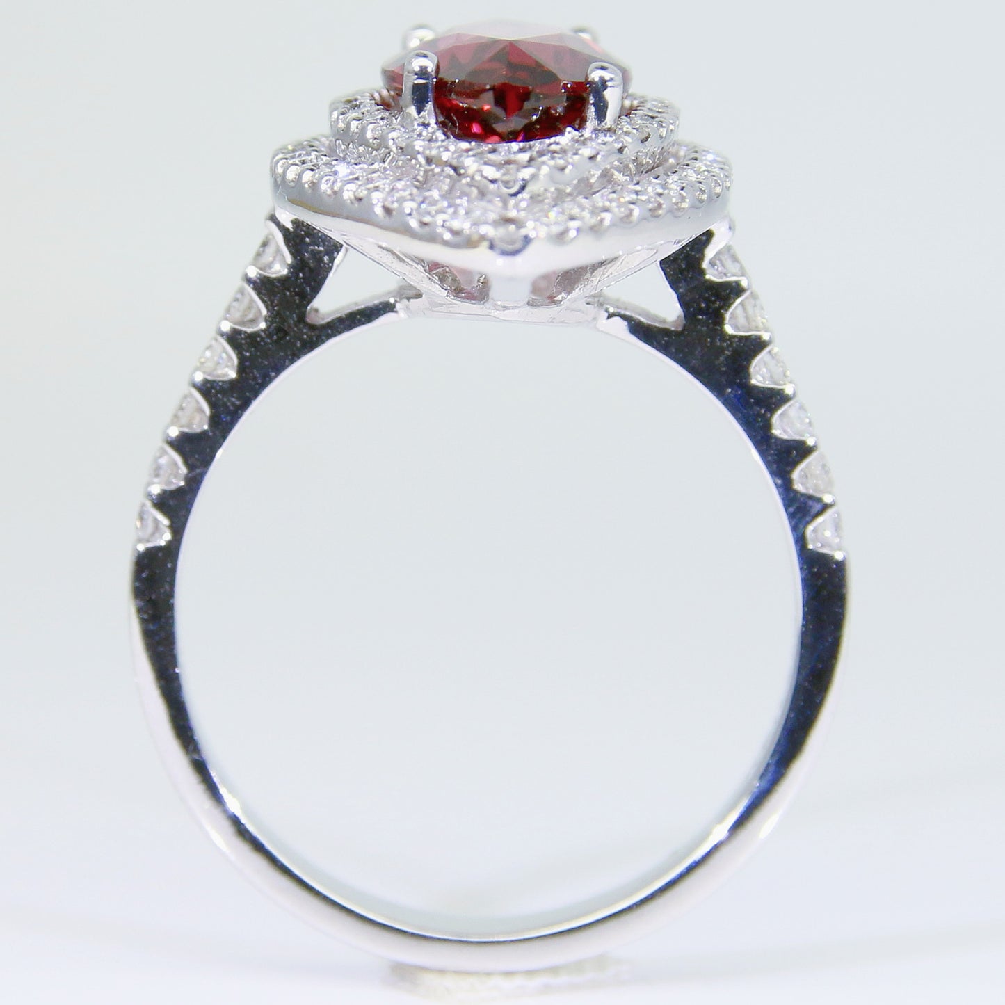 碧璽戒指 橙紅 2克拉 KG00053