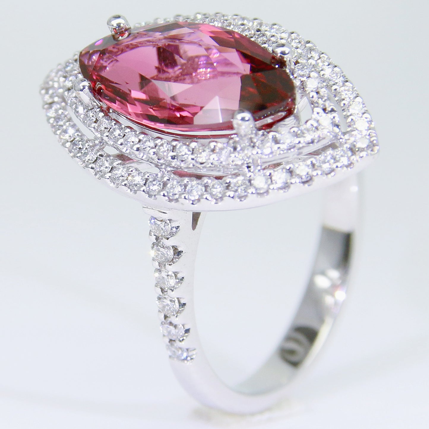 碧璽戒指 橙紅 2克拉 KG00053