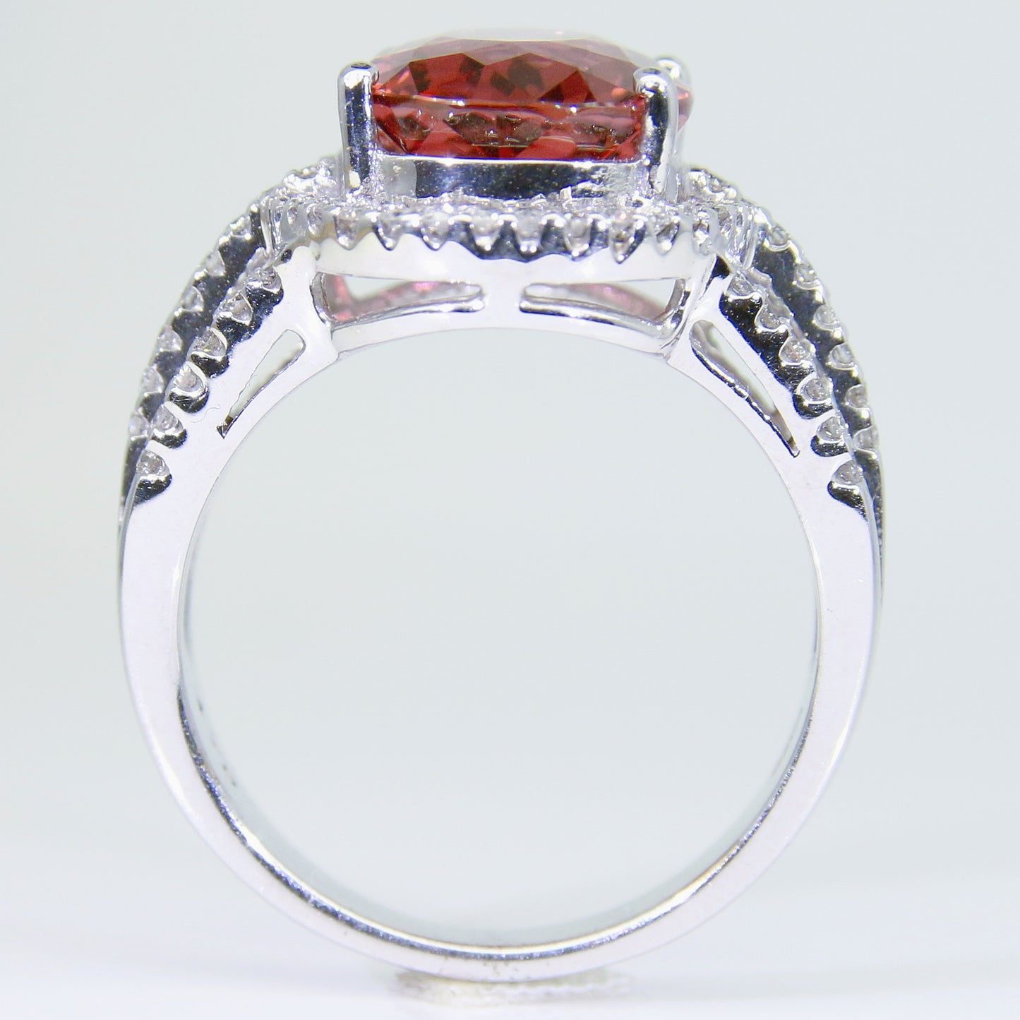 碧璽戒指 橙紅 4克拉 KG00026