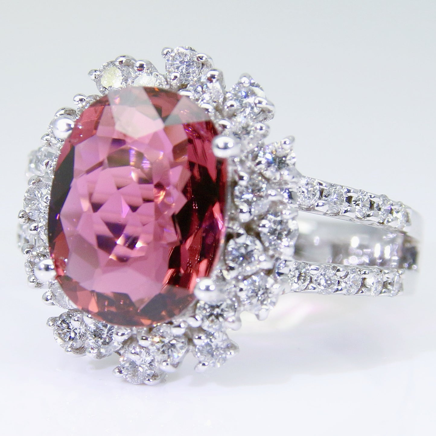 碧璽戒指 橙紅 3克拉 KG00022