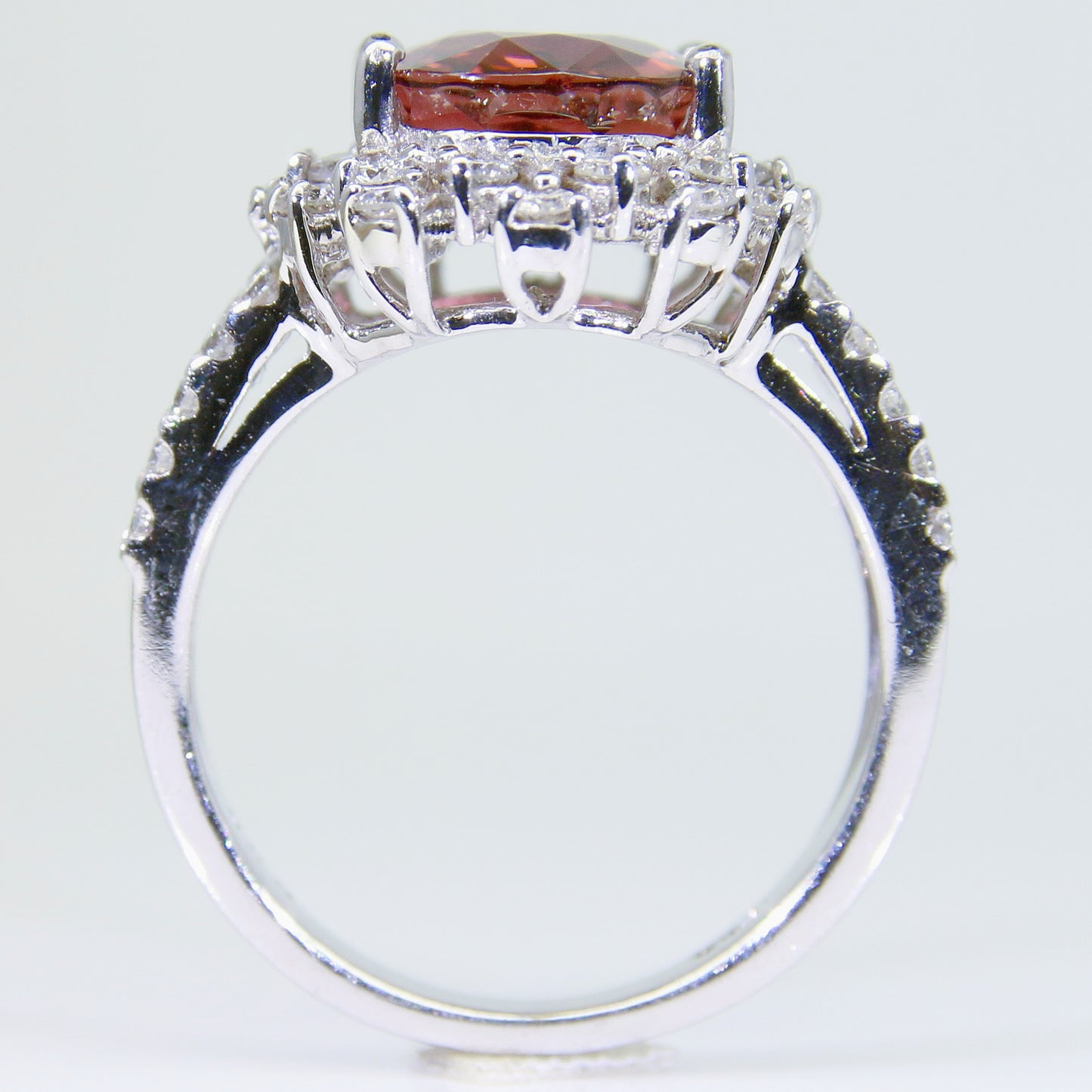 碧璽戒指 橙紅 3克拉 KG00022