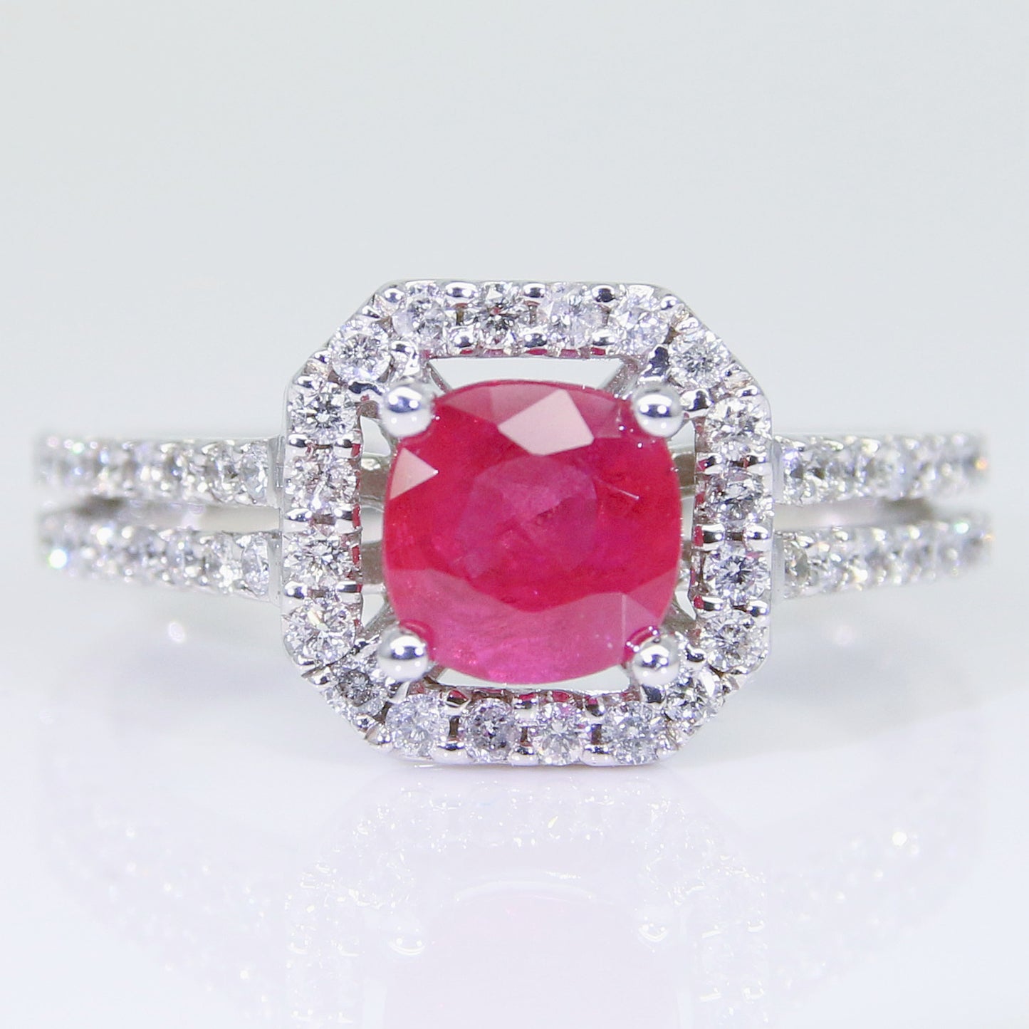 紅寶石女戒 緬甸 1克拉 RG00194