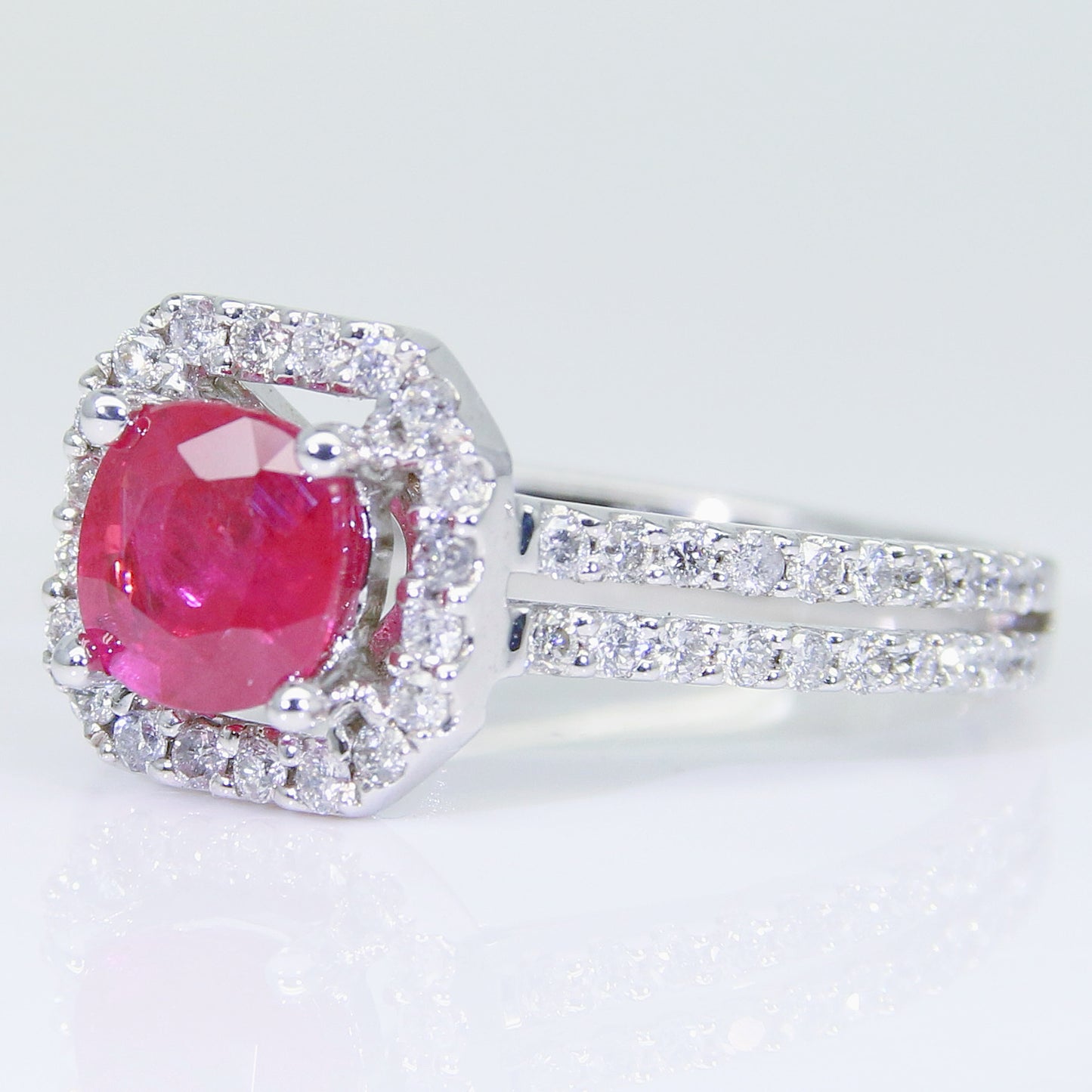 紅寶石女戒 緬甸 1克拉 RG00194