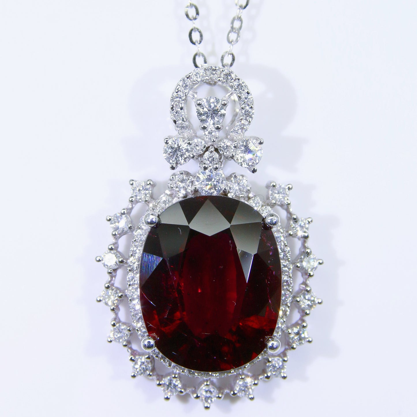 碧璽墜子 紅 8克拉 KD00040