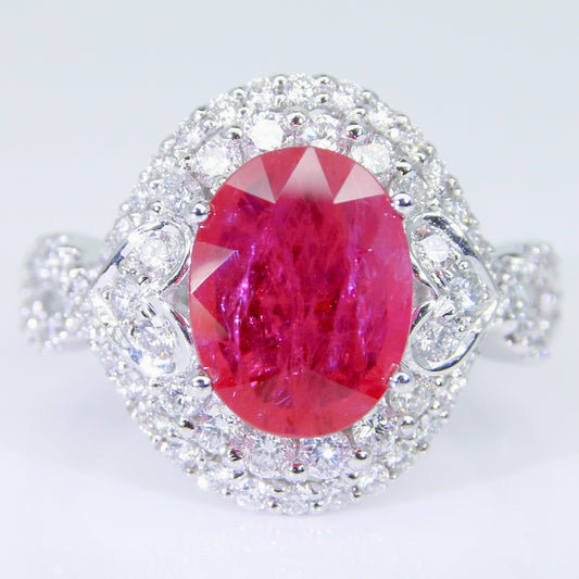 紅寶石女戒 2克拉 RG00238