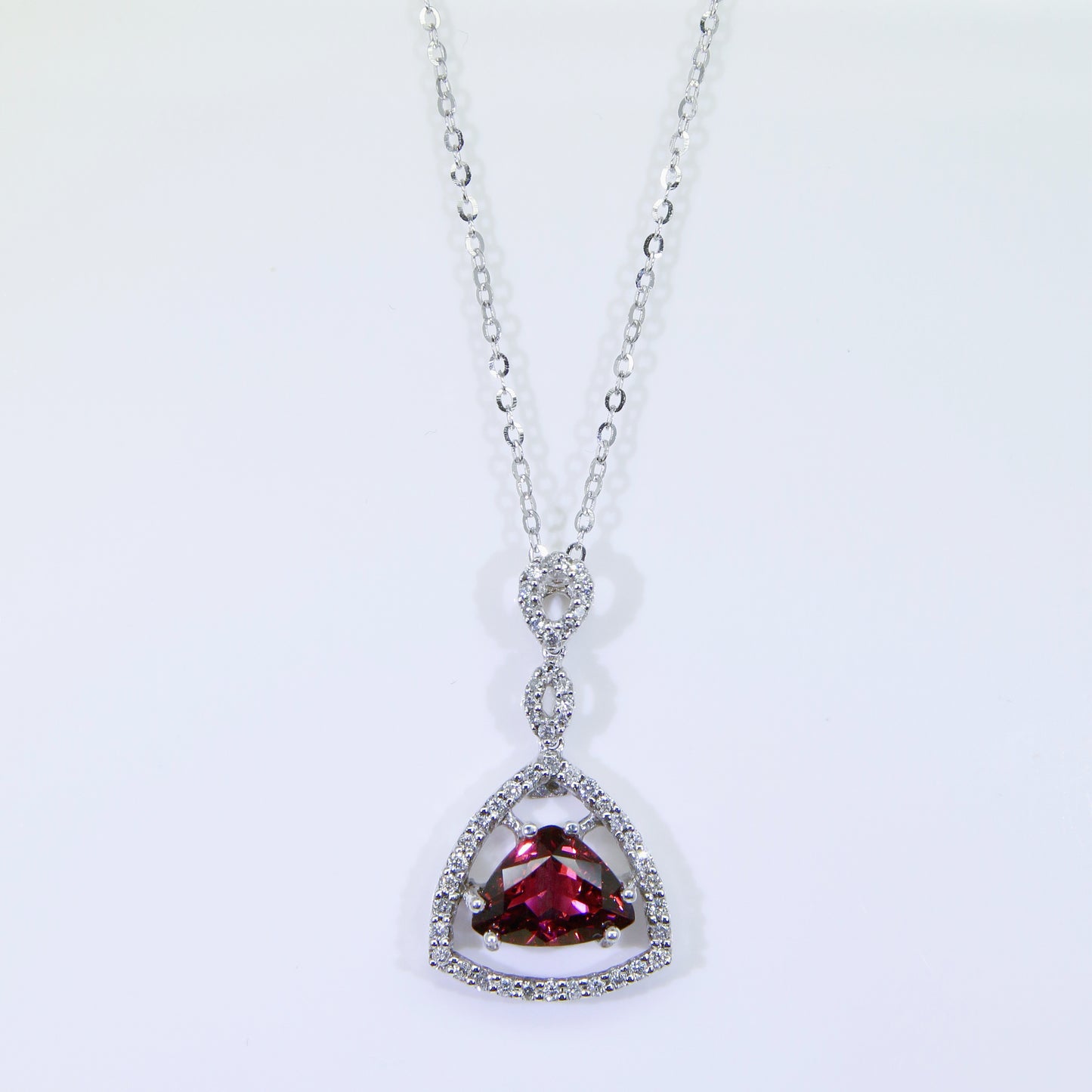 碧璽墜子 紅橙 2克拉 KD00014