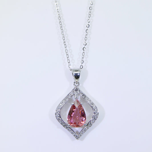 碧璽墜子 粉 3克拉 KD00019