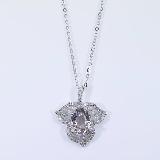 碧璽墜子 粉 2克拉 KD00011